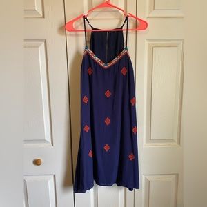👗 Perfect Summer Dress by THML. Size Large. NWOT. Silk slip attached underneath